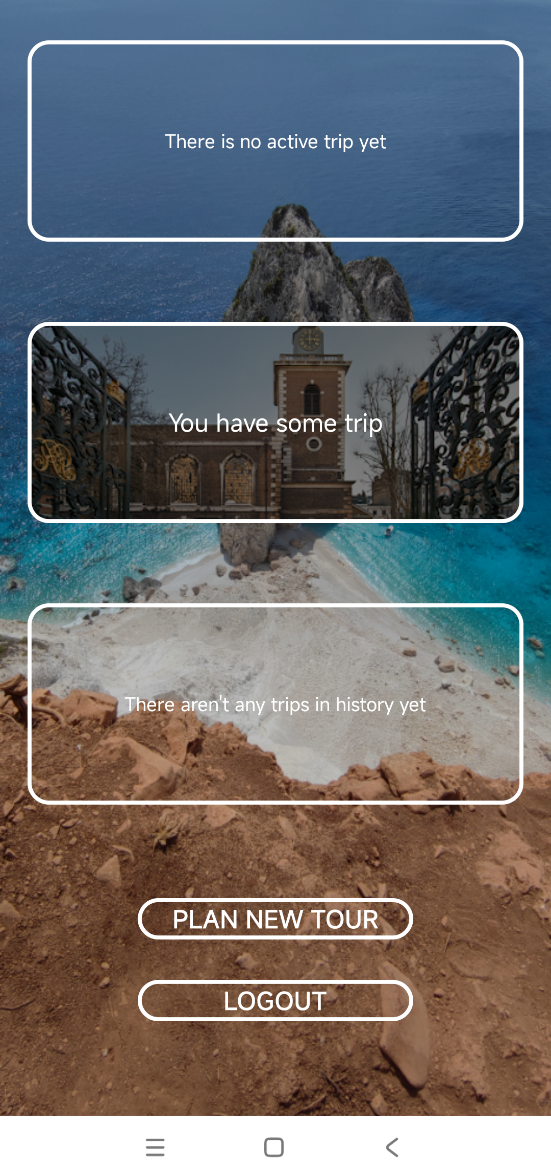 Tour Guide mobile screenshot